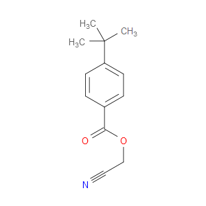 Cyanomethyl 4-(1,1-dimethylethyl)benzoate