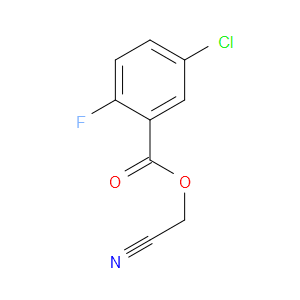 Benzoic acid, 5-chloro-2-fluoro-, cyanomethyl ester
