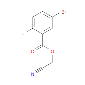 Cyanomethyl 5-bromo-2-fluorobenzoate