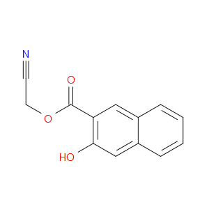 Cyanomethyl 3-hydroxy-2-naphthalenecarboxylate