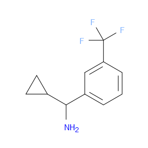 α-Cyclopropyl-3-(trifluoromethyl)benzenemethanamine