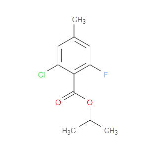 isopropyl 2-chloro-6-fluoro-4-methylbenzoate