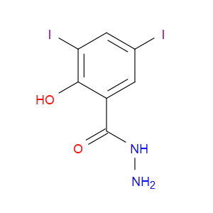 2-Hydroxy-3,5-diiodobenzoic acid hydrazide