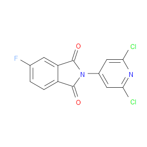 2-(2,6-Dichloro-4-pyridinyl)-5-fluoro-1H-isoindole-1,3(2H)-dione