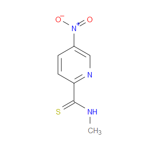 N-methyl-5-nitropyridine-2-carbothioamide