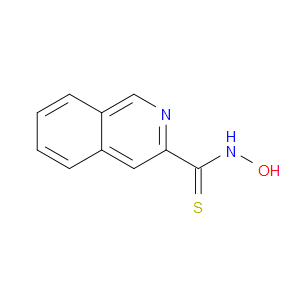 N-Hydroxy-3-isoquinolinecarbothioamide