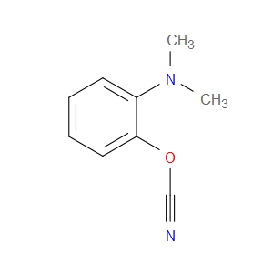 Cyanic acid, 2-(dimethylamino)phenyl ester