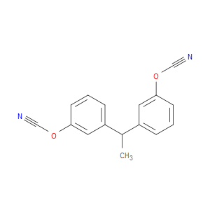 Cyanic acid, ethylidenedi-3,1-phenylene ester