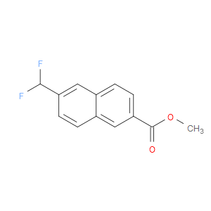methyl 6-(difluoromethyl)-2-naphthoate