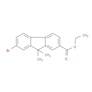 ethyl 7-bromo-9,9-dimethyl-9H-fluorene-2-carboxylate