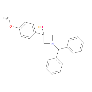 1-benzhydryl-3-(4-methoxyphenyl)azetidin-3-ol