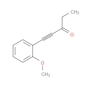 1-(2-Methoxyphenyl)-1-pentyn-3-one