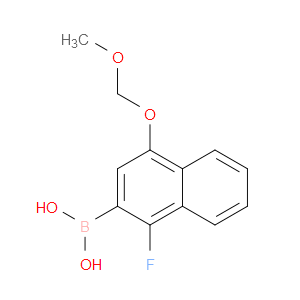 (1-fluoro-4-(methoxymethoxy)naphthalen-2-yl)boronic acid