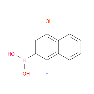 (1-fluoro-4-hydroxynaphthalen-2-yl)boronic acid
