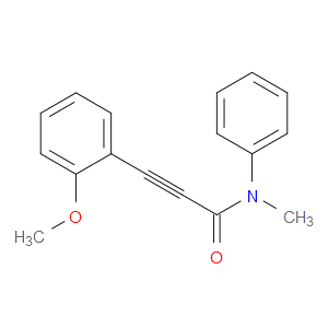 3-(2-Methoxyphenyl)-N-methyl-N-phenyl-2-propynamide