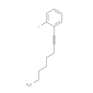 1-Fluoro-2-(1-octyn-1-yl)benzene
