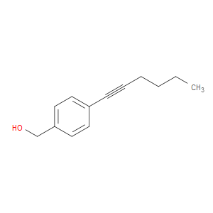 4-(1-Hexyn-1-yl)benzenemethanol