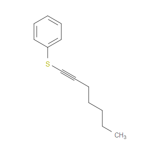 (1-Heptyn-1-ylthio)benzene