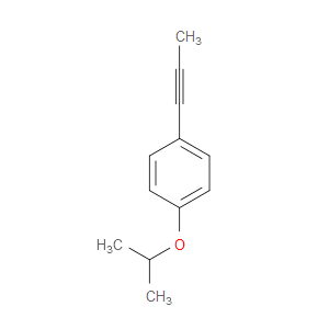 1-(1-Methylethoxy)-4-(1-propyn-1-yl)benzene