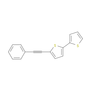 5-(2-Phenylethynyl)-2,2'-bithiophene