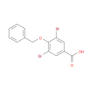 4-(benzyloxy)-3,5-dibromobenzoic acid