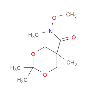 N-Methoxy-N,2,2,5-tetramethyl-1,3-dioxane-5-carboxamide
