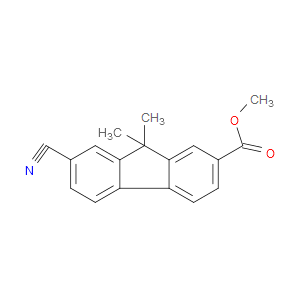 methyl 7-cyano-9,9-dimethyl-9H-fluorene-2-carboxylate