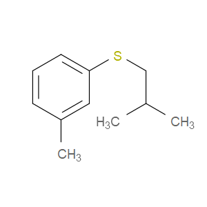 isobutyl(m-tolyl)sulfane
