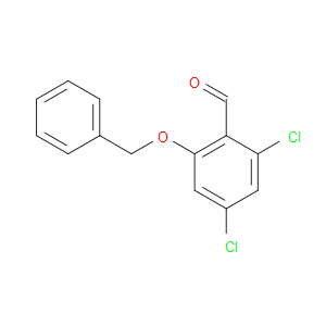 2-(benzyloxy)-4,6-dichlorobenzaldehyde