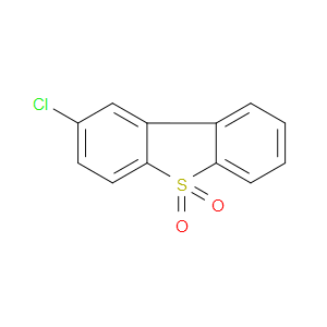 Dibenzothiophene, 2-chloro-, 5,5-dioxide