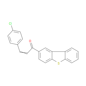 3-(4-Chlorophenyl)-1-(2-dibenzothienyl)-2-propen-1-one