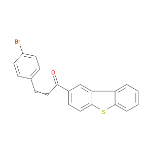 3-(4-Bromophenyl)-1-(2-dibenzothienyl)-2-propen-1-one