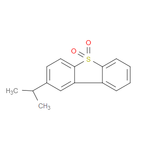 Dibenzothiophene, 2-(1-methylethyl)-, 5,5-dioxide