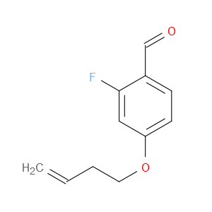 4-(3-Buten-1-yloxy)-2-fluorobenzaldehyde