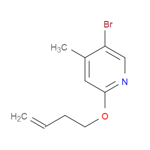 Pyridine, 5-bromo-2-(3-buten-1-yloxy)-4-methyl-