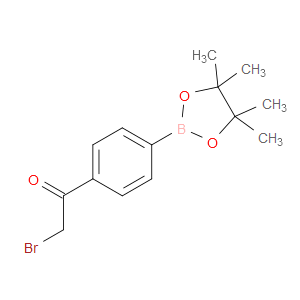 2-bromo-1-(4-(4,4,5,5-tetramethyl-1,3,2-dioxaborolan-2-yl)phenyl)ethanone