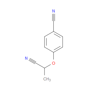 4-(1-Cyanoethoxy)benzonitrile