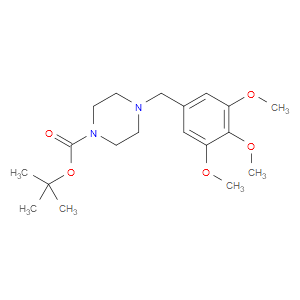 tert-butyl 4-(3,4,5-trimethoxybenzyl)piperazine-1-carboxylate