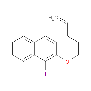 1-Iodo-2-(4-penten-1-yloxy)naphthalene