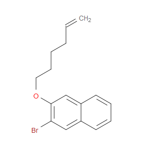 Naphthalene, 2-bromo-3-(5-hexen-1-yloxy)-