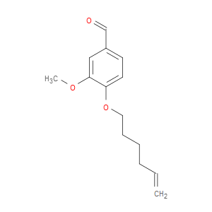 Benzaldehyde, 4-(5-hexen-1-yloxy)-3-methoxy-