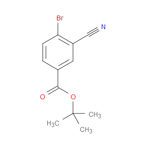 tert-butyl 4-bromo-3-cyanobenzoate