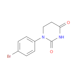 1-(4-bromophenyl)dihydropyrimidine-2,4(1H,3H)-dione