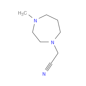 Hexahydro-4-methyl-1H-1,4-diazepine-1-acetonitrile