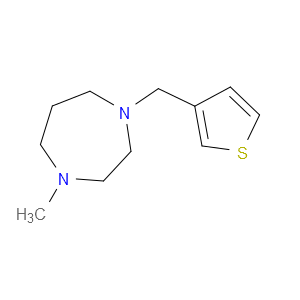 Hexahydro-1-methyl-4-(3-thienylmethyl)-1H-1,4-diazepine