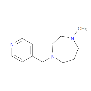 Hexahydro-1-methyl-4-(4-pyridinylmethyl)-1H-1,4-diazepine