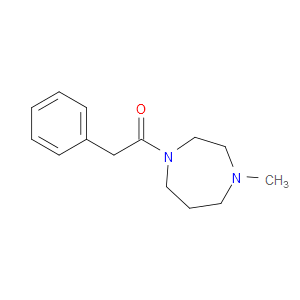 1-(Hexahydro-4-methyl-1H-1,4-diazepin-1-yl)-2-phenylethanone