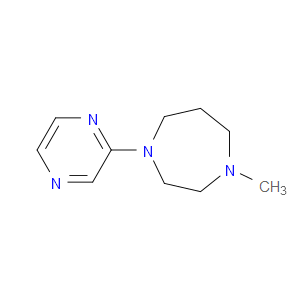 Hexahydro-1-methyl-4-(2-pyrazinyl)-1H-1,4-diazepine