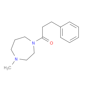 1-(Hexahydro-4-methyl-1H-1,4-diazepin-1-yl)-3-phenyl-1-propanone