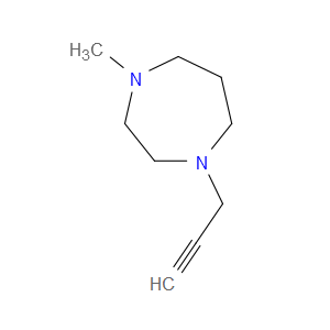Hexahydro-1-methyl-4-(2-propyn-1-yl)-1H-1,4-diazepine